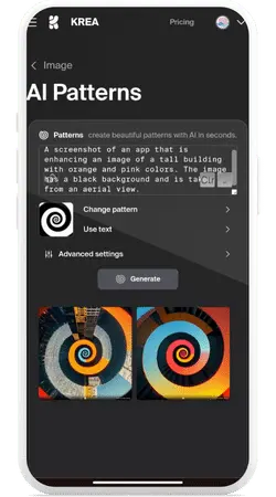 Krea AI APK AI Patterns