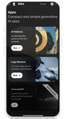 Krea AI APK Features